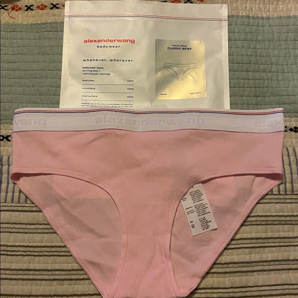 Alexander Wang Pink Briefs